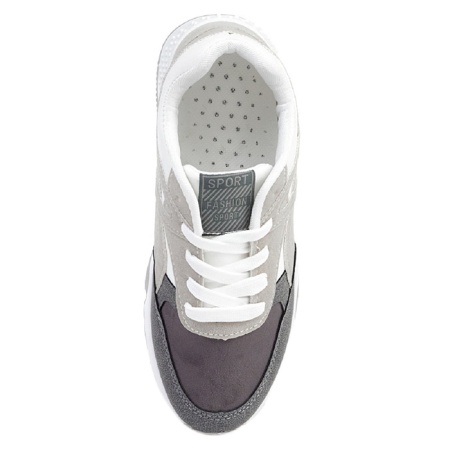 Кроссовки для девочек 28 серые